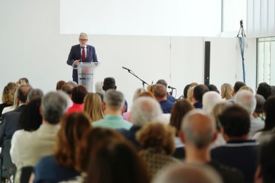 El paer en cap, Fèlix Larrosa, ha assegurat que Lleida consolida amb el Morera l'orgull de ser capital..