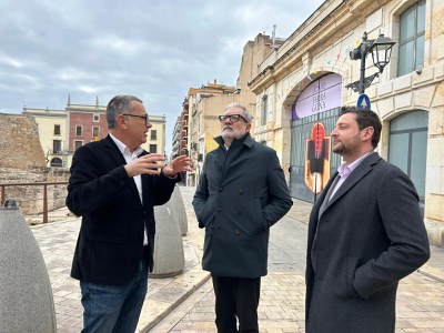 Ambdós alcaldes han visitat la Tarragona Romana.