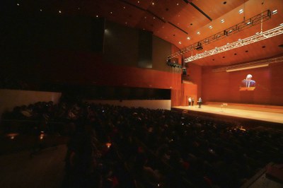 La segona edició del Congrés de l’Escola Concertada omple l’Auditori Municipal Enric Granados de Lleida.