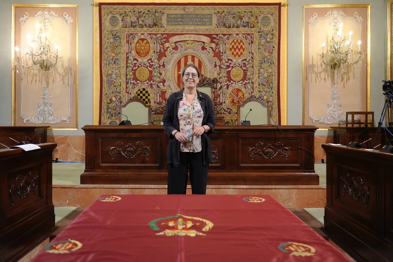 La regidora del Comú de Lleida, Laura Bergés