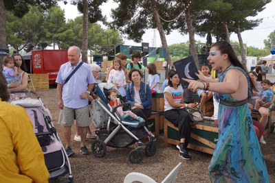 Contacontes al Magnífic Fest pels més menuts de la casa.