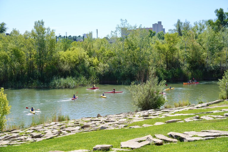 El piragüisme és una de les activitats que s'ofereix al programa Esportmania