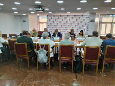 Reunió del Patronat de la Fundació Fira de Lleida.