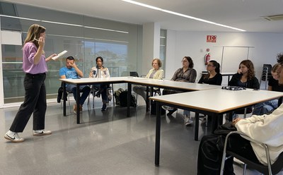 La formació consta de tres sessions, dues que s'han fet aquesta setmana i una tercera que es farà la setmana que ve..