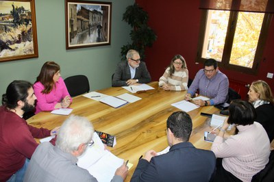 La reunió d'avui dels ajuntaments.