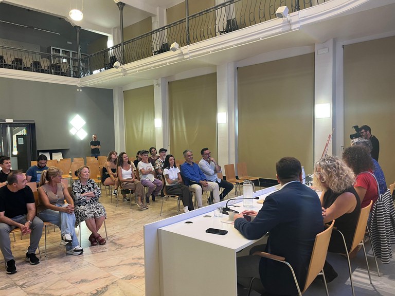 La presentació del GAMMA s'ha fet a la sala Alfred Perenya