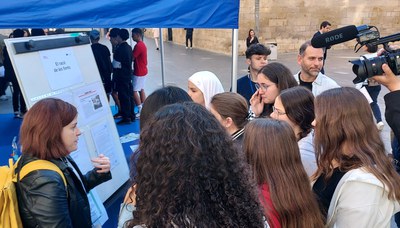 Un centenar d’alumnes de Sant Jaume Les Heures i l’INS Montsuar han participat en la Gimcana de desinformació, organitzada per la Comissió Europea a ….