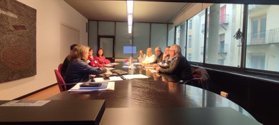 El jurat s'ha reunit avui al Pal·las per decidir els guanyadors dels Premis Horta 2025.