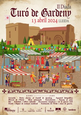 Cartell de la II Diada Turó de Gardeny..