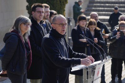 L'alcalde ha recordat les 7.000 persones presoneres entre l’any 1938 i el 1940.