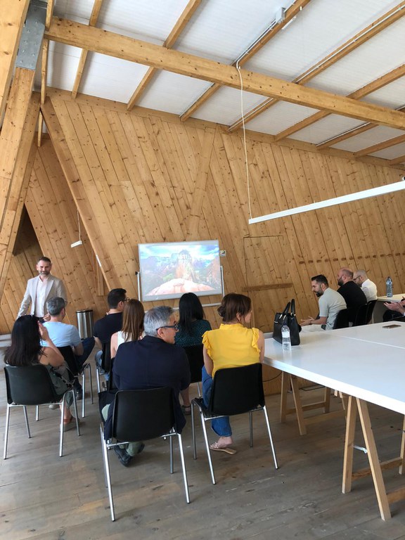 El regidor Xavi Blanco ha assistit a la jornada de networking