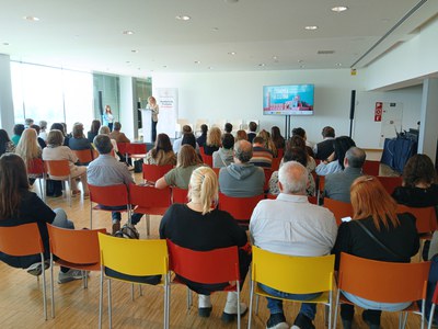 La jornada de la iniciativa "Compra a Lleida" s'ha fet a La Llotja.