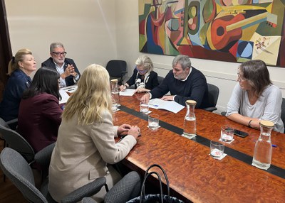 La reunió de la Junta de Portaveus de l'Ajuntament de Lleida..