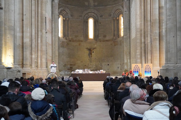 L'acte de cloenda va aplegar els participants dels Concursos de Pessebres a la Seu Vella de Lleida