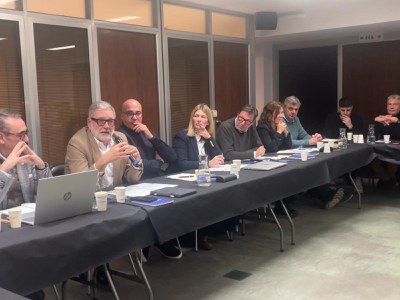 Larrosa ha intervingut en el taller participatiu del POUM davant els representants del sector econòmic.