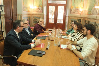 Les Sales Nobles del Museu Tàrrega Urgell han acollit la tercera trobada de les capitals de comarca de la plana de Lleida..