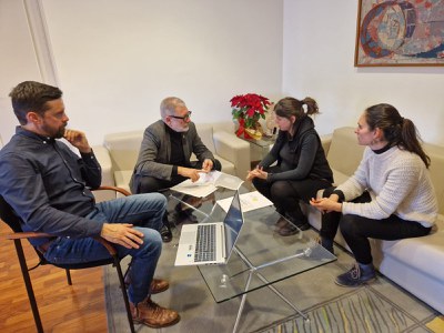 L’alcalde de Lleida es reuneix amb l’entitat Ponent Coopera.