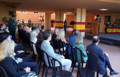 L'acte institucional de la Guàrdia Civil, amb motiu de la seva Patrona, s'ha celebrat a les dependències de la comandància, al Secà de Sant Pere..