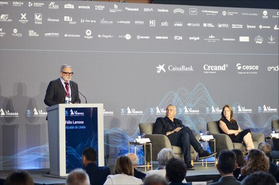 La intervenció de l'alcalde a la 35a Trobada Empresarial al Pirineu.