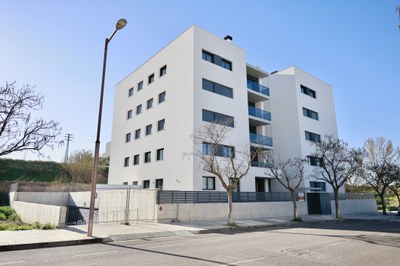 Façana de l'edifici.