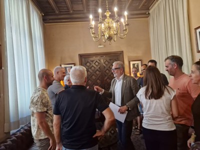 La reunió s'ha realitzat en un clima de cordialitat.