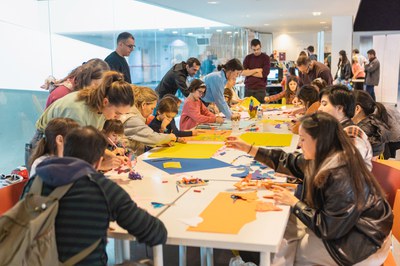 L'Animacrea, a la Sala Martina Castells de la Llotja.