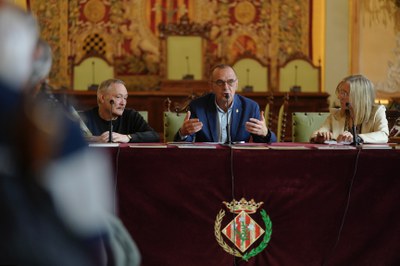 ©Mario Gascón - El dibuixant Alfons López ha fet donació de part del seu fons a l'Arxiu Municipal de Lleida.