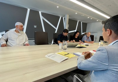 Un moment de la trobada de l'Assemblea.