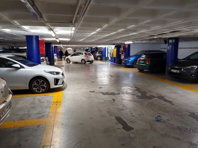 Imatge de l'interior de l'equipament.