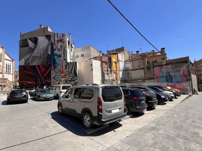 Solars adquirits de la plaça del Dipòsit.