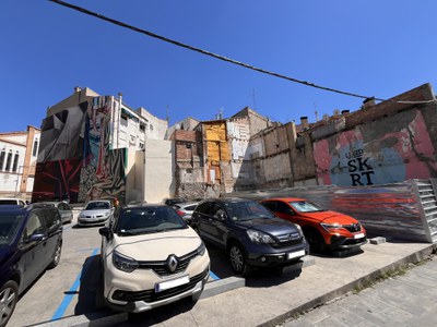 Solars adquirits de la plaça del Dipòsit.
