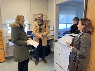 L'EMAU també ha millorat les oficines del Dipòsit.