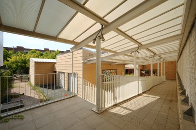 Aquest estiu s'han fet treballs de climatització a l'Escola Bressol Municipal La Mitjana..