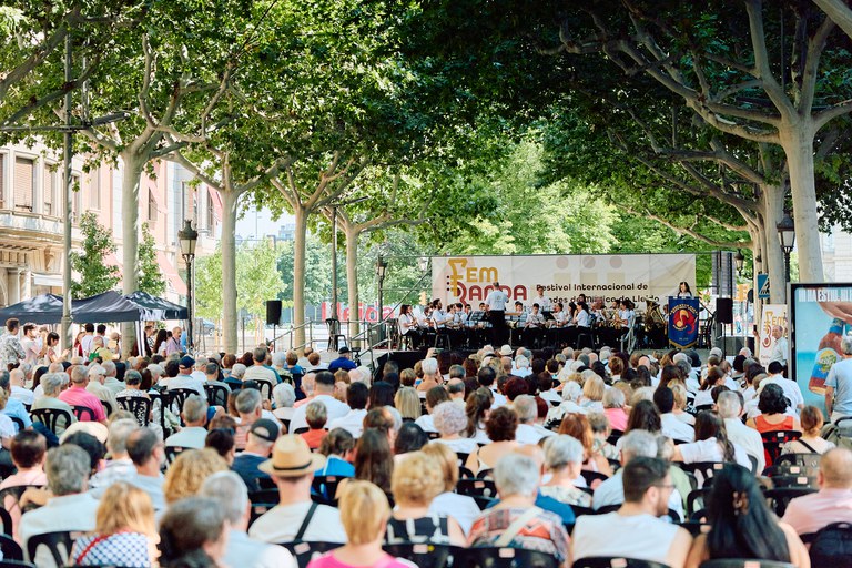 Fem Banda és una de les activitats culturals programades a l'estiu a Lleida