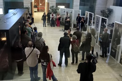 Fins al 18 de gener es pot visitar a la Biblioteca Pública de Lleida l'exposició que de Memòria Democràtica..