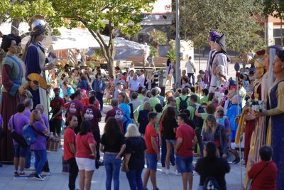 La trobada gegantera de Jaume I..