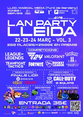 La 3a Lan Party se celebrarà el proper cap de setmana.