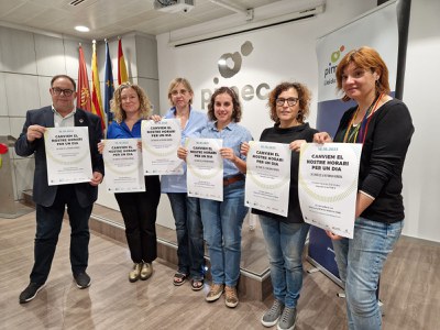 Comerços i empreses estan convidats a adherir-se a aquesta acció de 'Reforma Horària'.