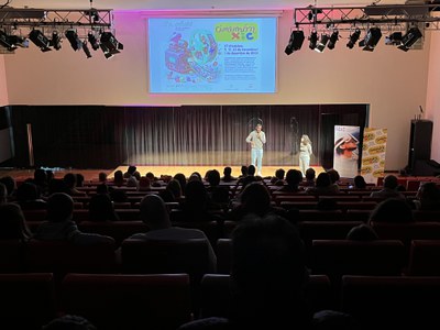 La Llotja ha acollit aquest matí la darrera sessió de la 9a edició del Cinemón Xic 2024.