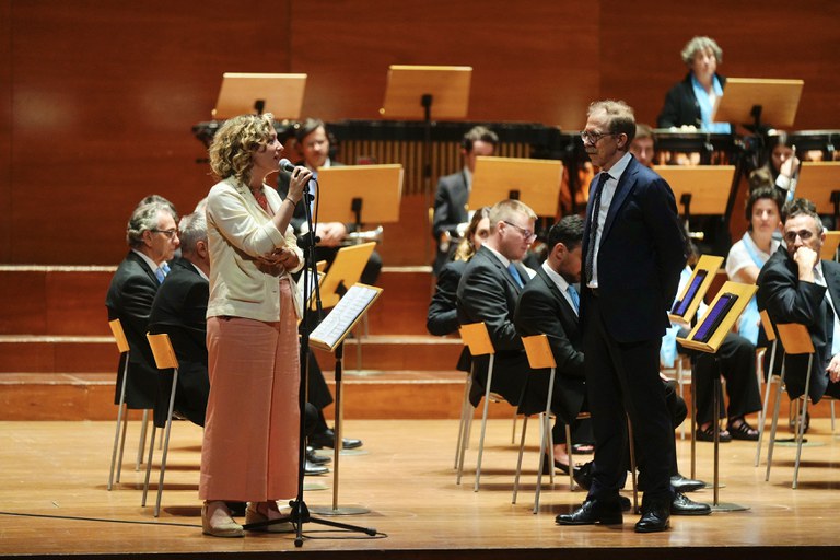 La regidora de Cultura, Pilar Bosch, ha inaugurat el festival