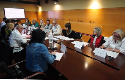 Reunió de la comissió permanent del Consell de Ciutat..