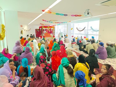 Aquest diumenge la Comunitat Sikh de Lleida ha celebrat el Baisakhi, la festivitat marca el principi del nou any solar.