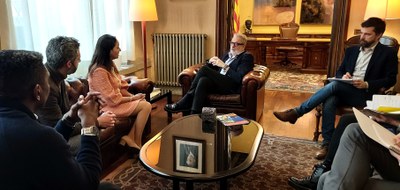 La reunió s'ha dut a terme a l'Ajuntament de Lleida.