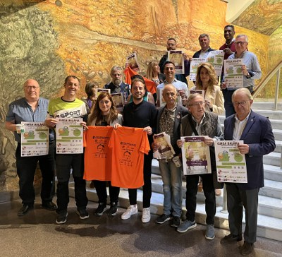 La Diputació de Lleida ha acollit la presentació de la 41 Cursa Popular de Balàfia que enguany retrà homenatge a l'alpinista lleidatà Juanjo Garra..