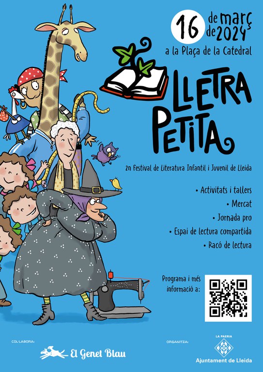 La 2a edició del Lletra Petita tindrà lloc el 16 de març de 2024 a la plaça de la Catedral.