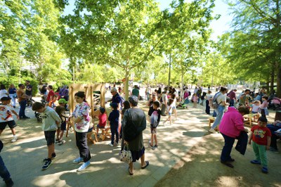 Els Camps Elisis són el centre neuràlgic del Parc dels Somriures de la Festa Major.