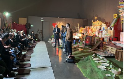 La Fira de Titelles de Lleida estrena la instal·lació-espectacle “La ciutat de les llums” al Museu de Lleida..