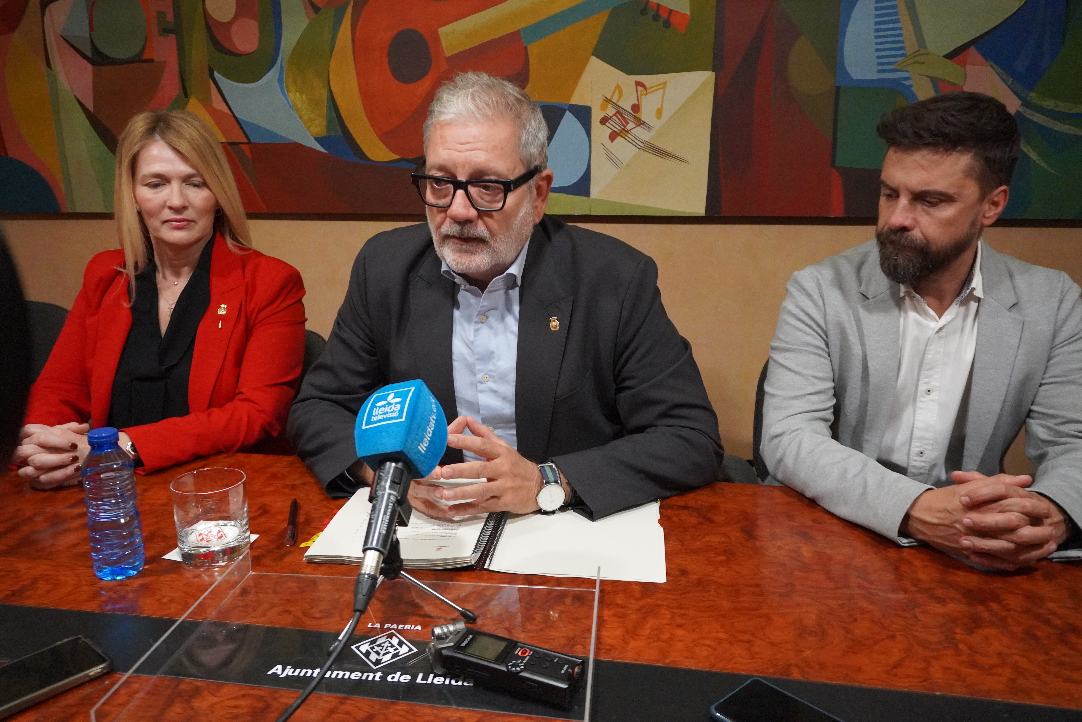 L'alcalde ha explicat a la Paeria els acords de la reunió