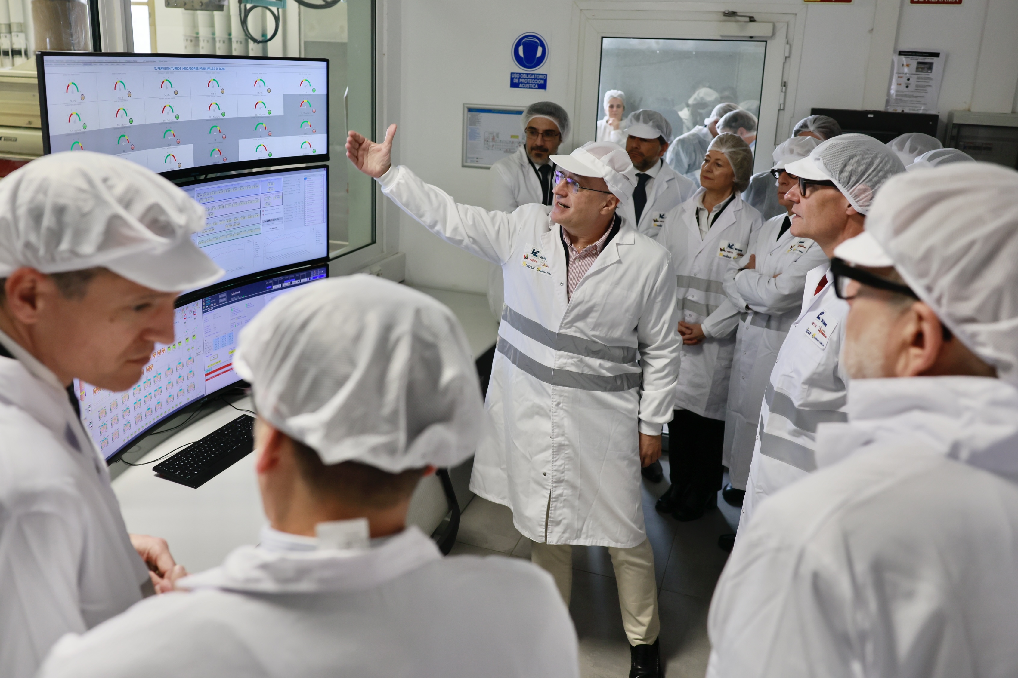 Visita al grup Vall Companys.