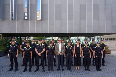 La Guàrdia Urbana de Lleida suma 17 nous agents de policia local.